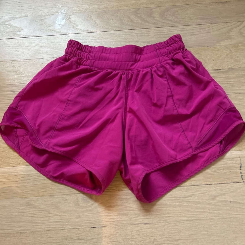Lululemon Athletica Pink Athletic shorts